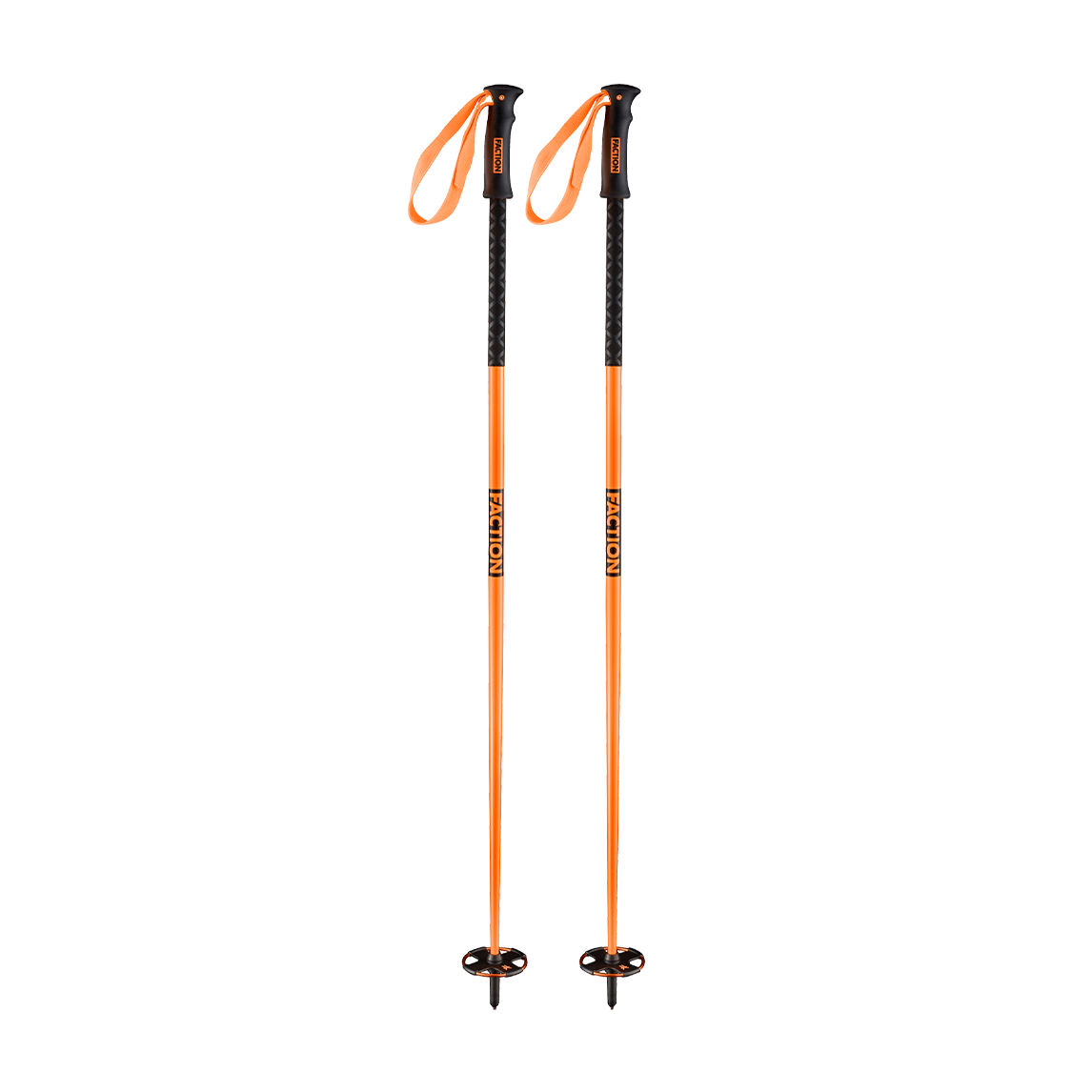 Faction Skis Orange Poles