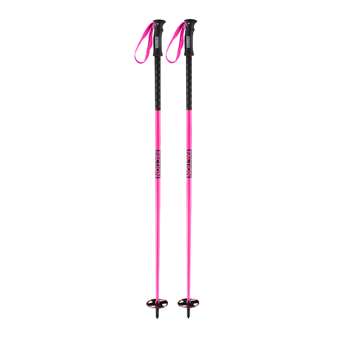 Faction Skis Pink Poles