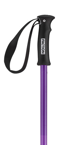 Faction Skis Dancer Poles Purple