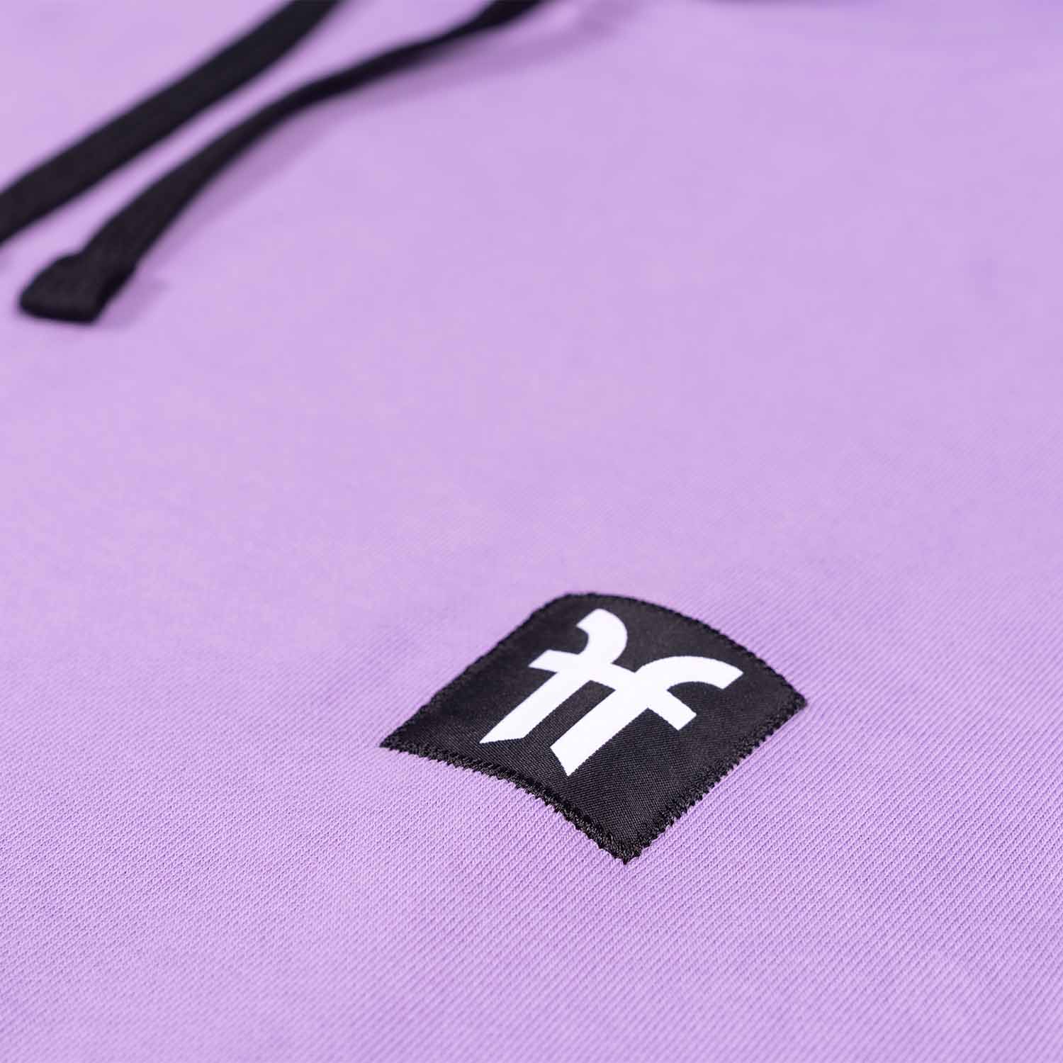 Faction Classic Hoodie Lilac Purple Flat Lay Front